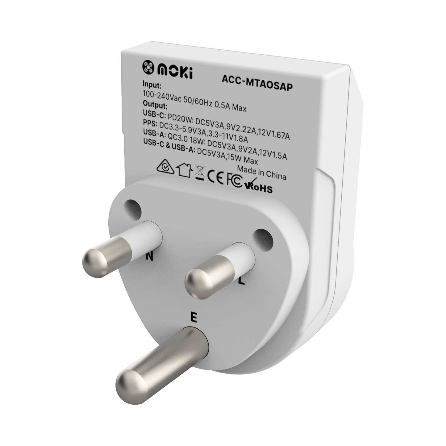 AU/NZ to South Africa Outbound - Travel Adaptor PLUS