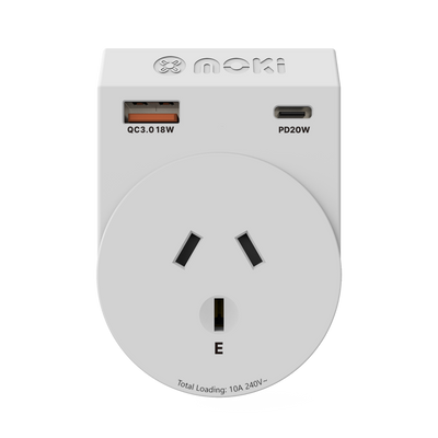 AU/NZ to UK Outbound - Travel Adaptor PLUS