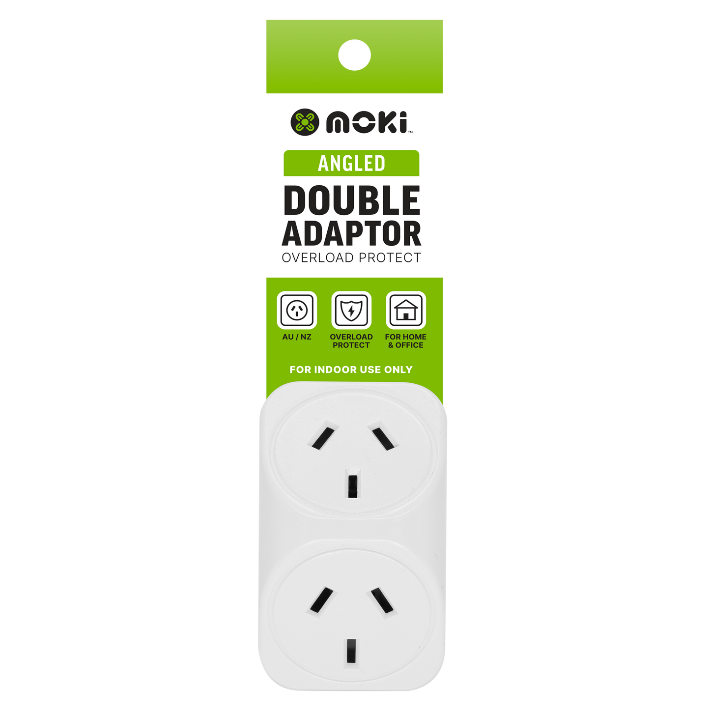 Moki Double Adaptor - Angled