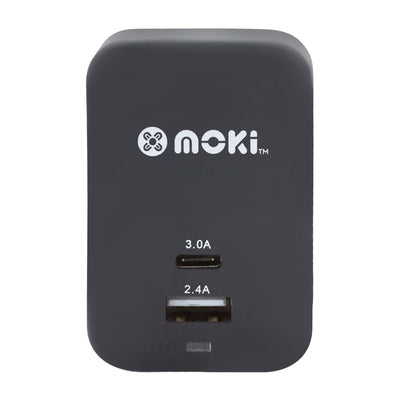 Wall Charger Plus - USB + Type-C Rapid Charge