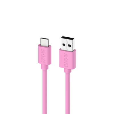 USB-A to USB-C SynCharge Cable Pastel Series - 1 metre