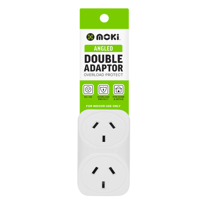 Moki Double Adaptor - Angled